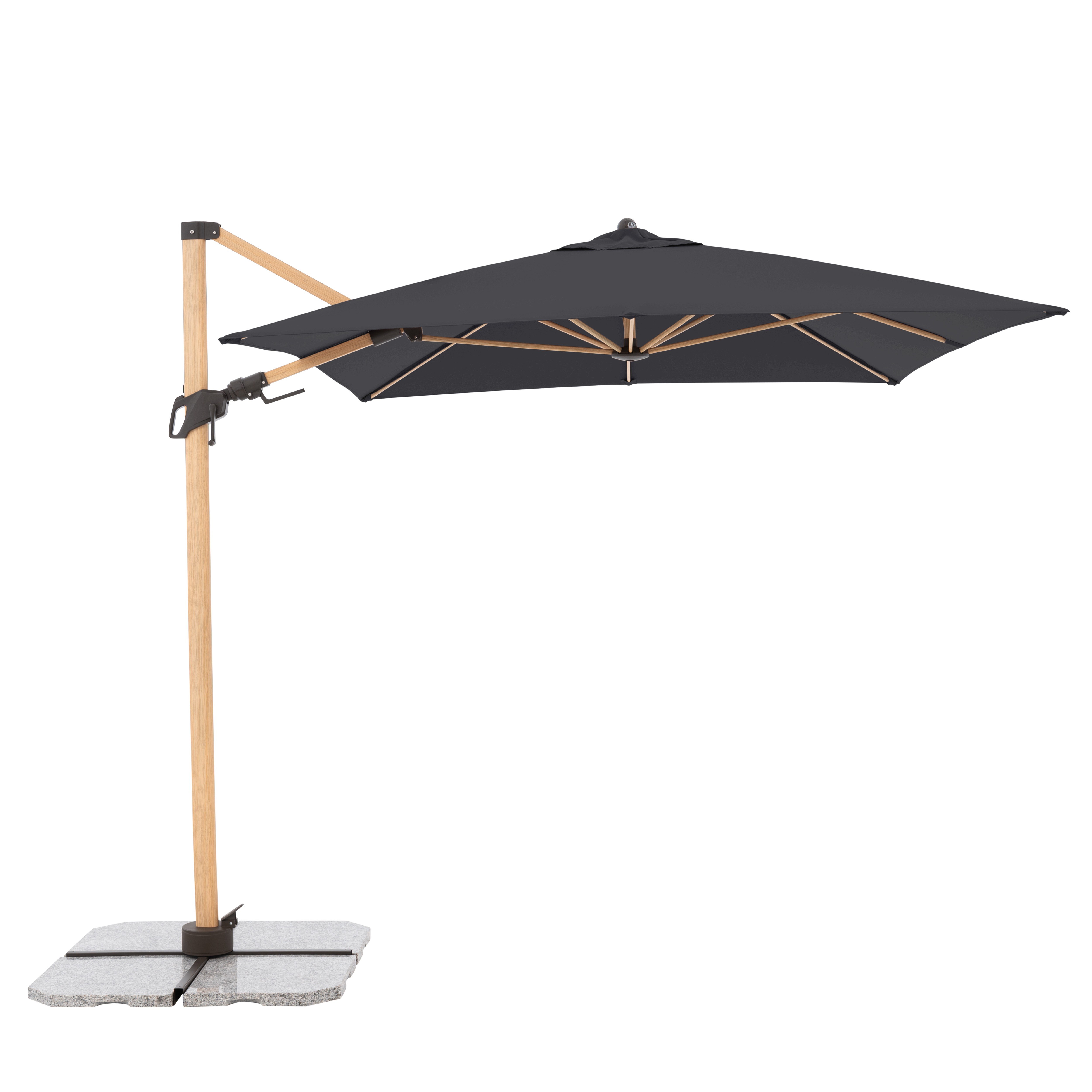 Pendelschirm "Alu Wood"