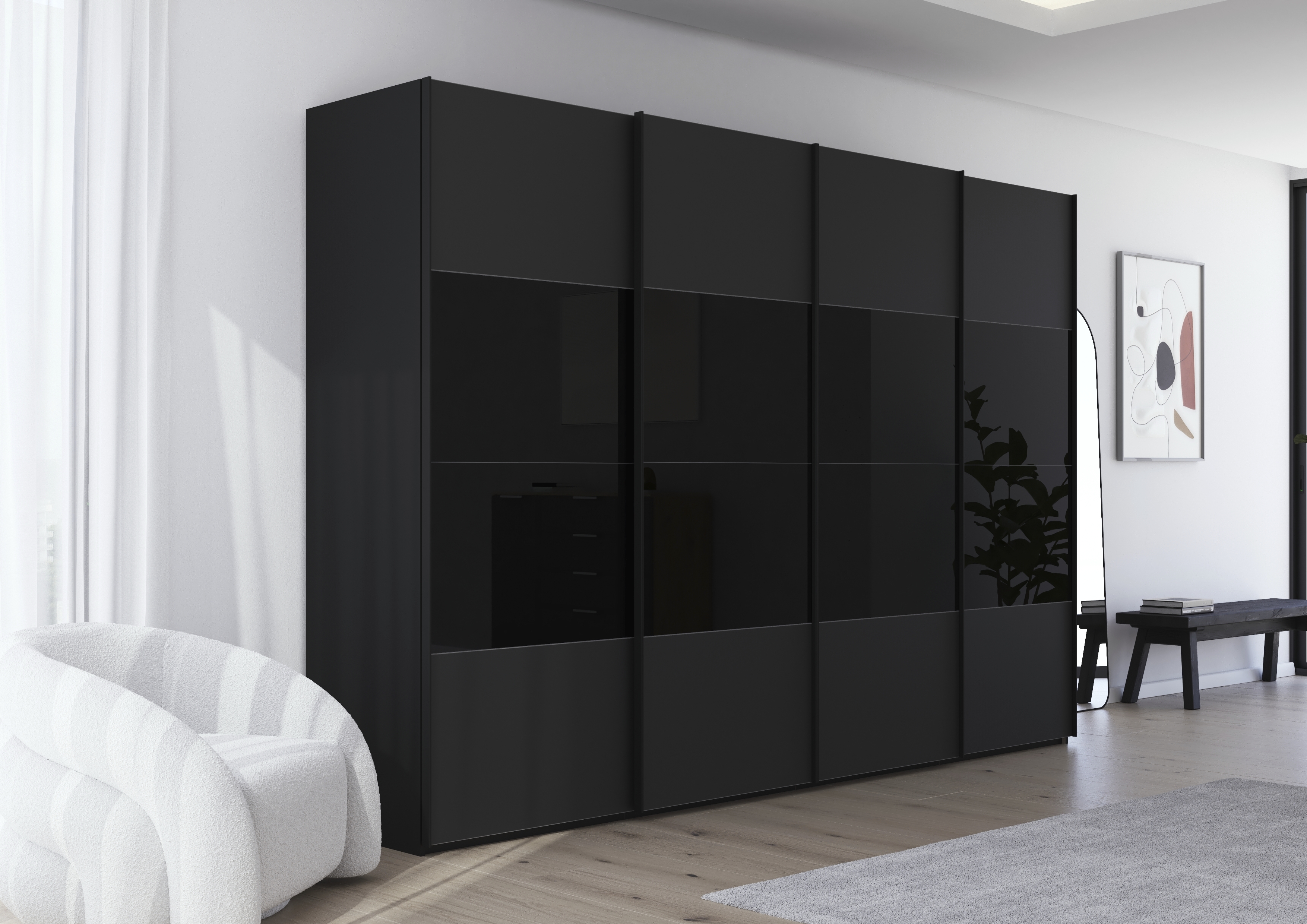 Schwebetürenschrank "Vivienne"