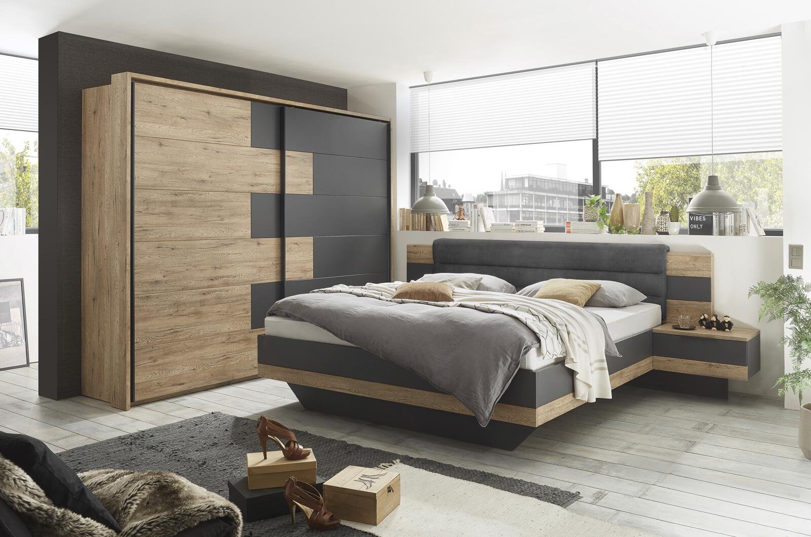 Schwebetürenschrank Linea