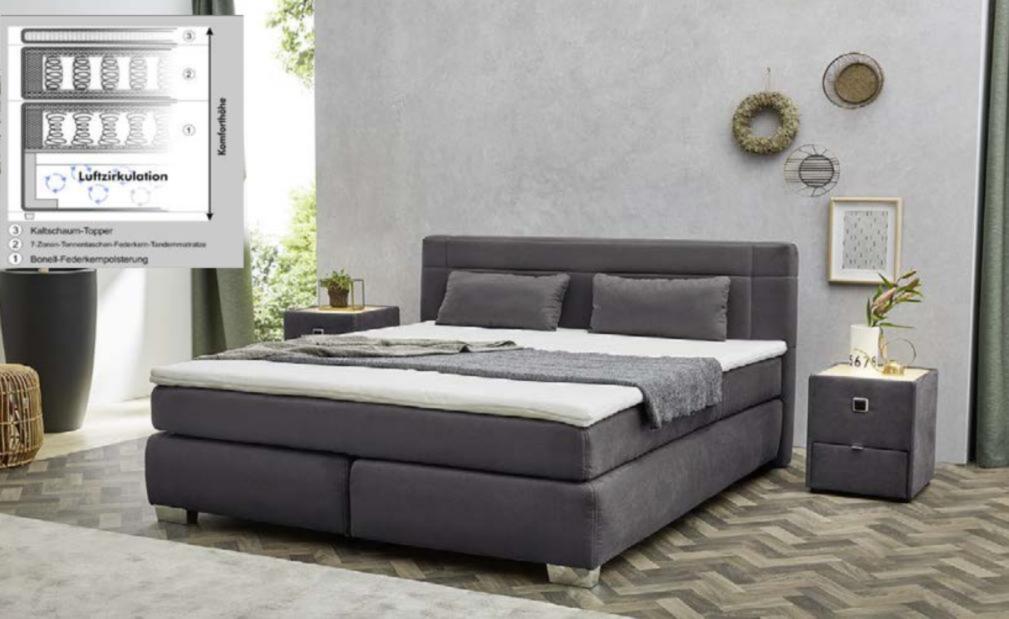 Boxspringbett "Rosaria Mix"