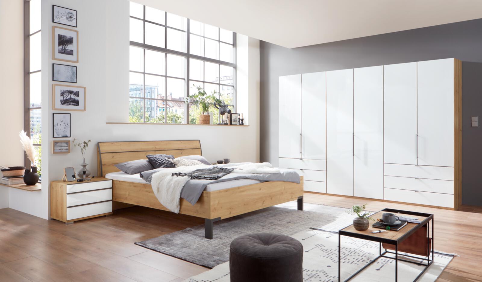 WIEMANN Schlafzimmerprogramm Loft – Komplettzimmer